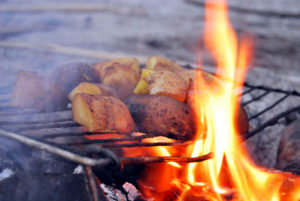 open fire cooking