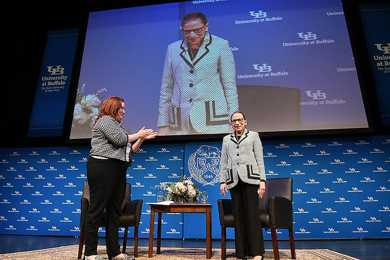 #1572: A Conversation With Ruth Bader Ginsburg At UB Law School