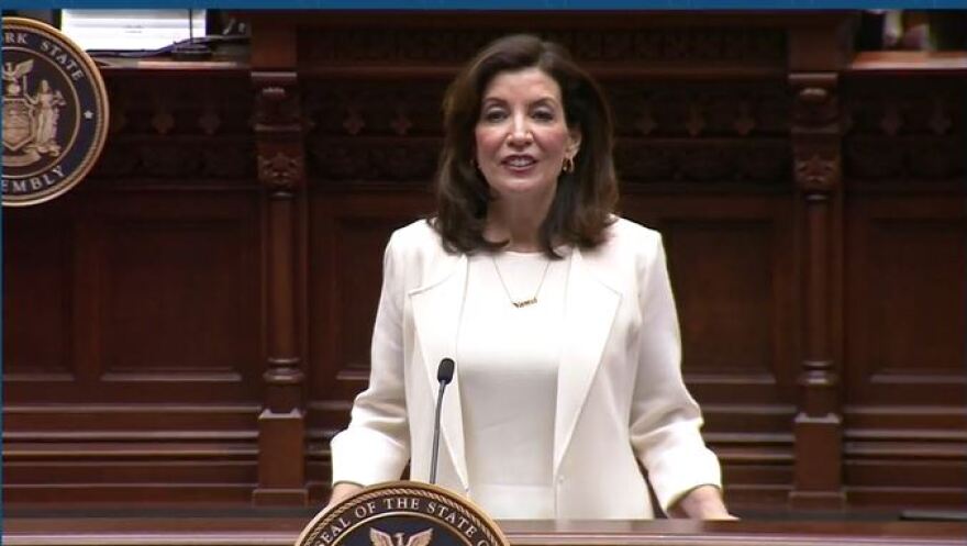 #2201: During her first State of the State, Hochul vows to bring NY out of pandemic darkness | The Legislative Gazette
