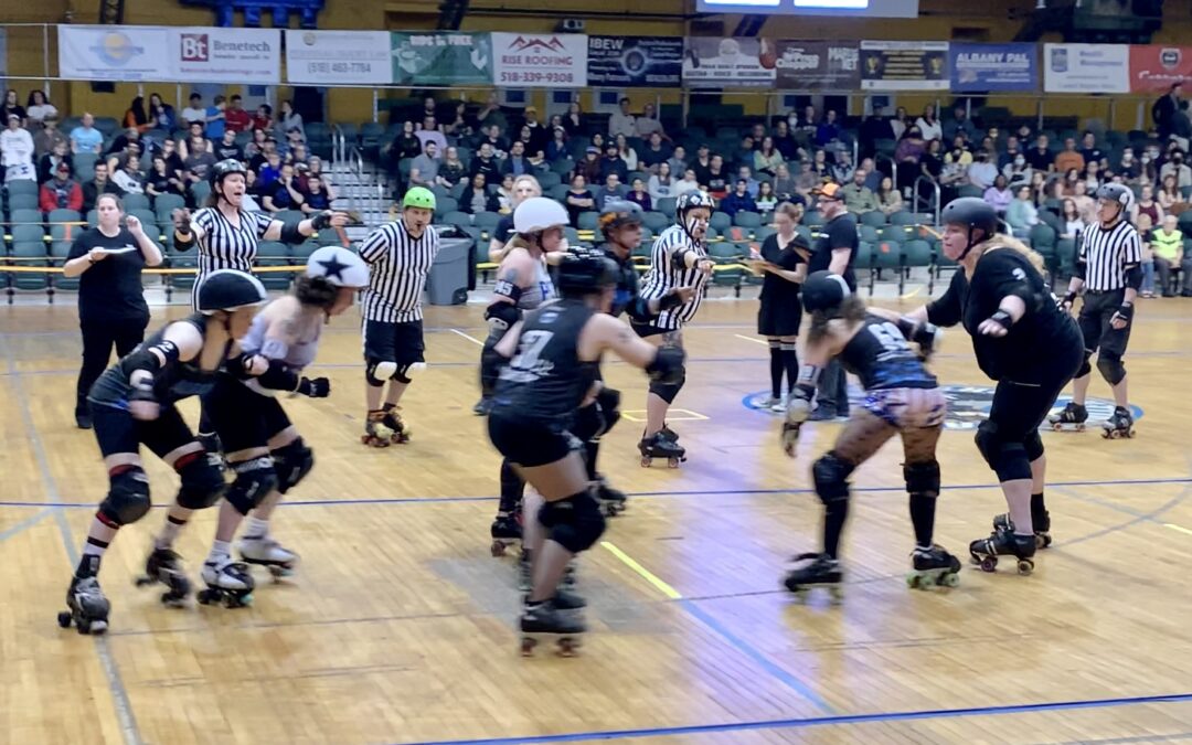 The Albany All Stars roller derby league is looking to rebuild after the COVID-19 pandemic.